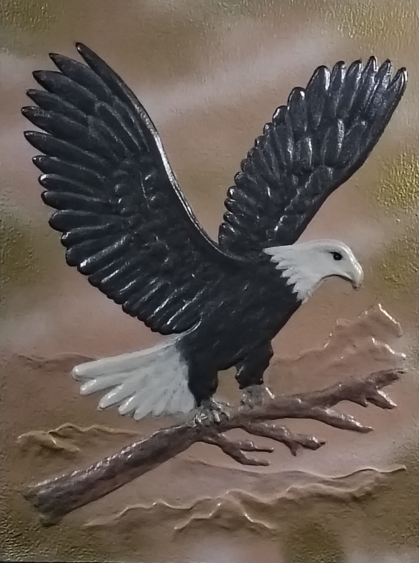 AGUILA 2 - Obra original de Nicoleta Filip Art