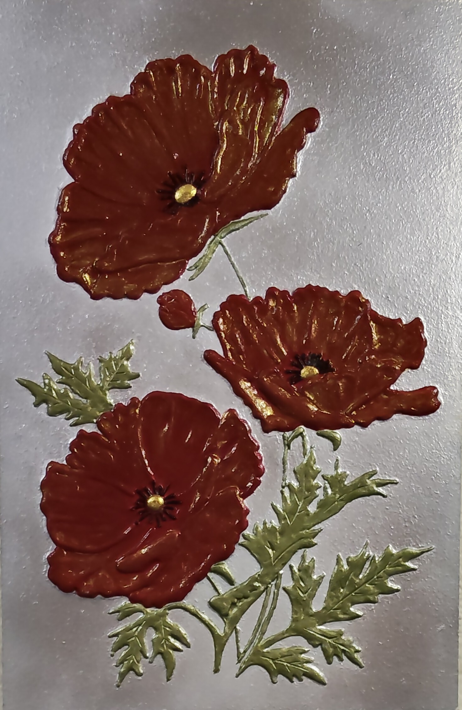 AMAPOLAS - Obra original de Nicoleta Filip Art