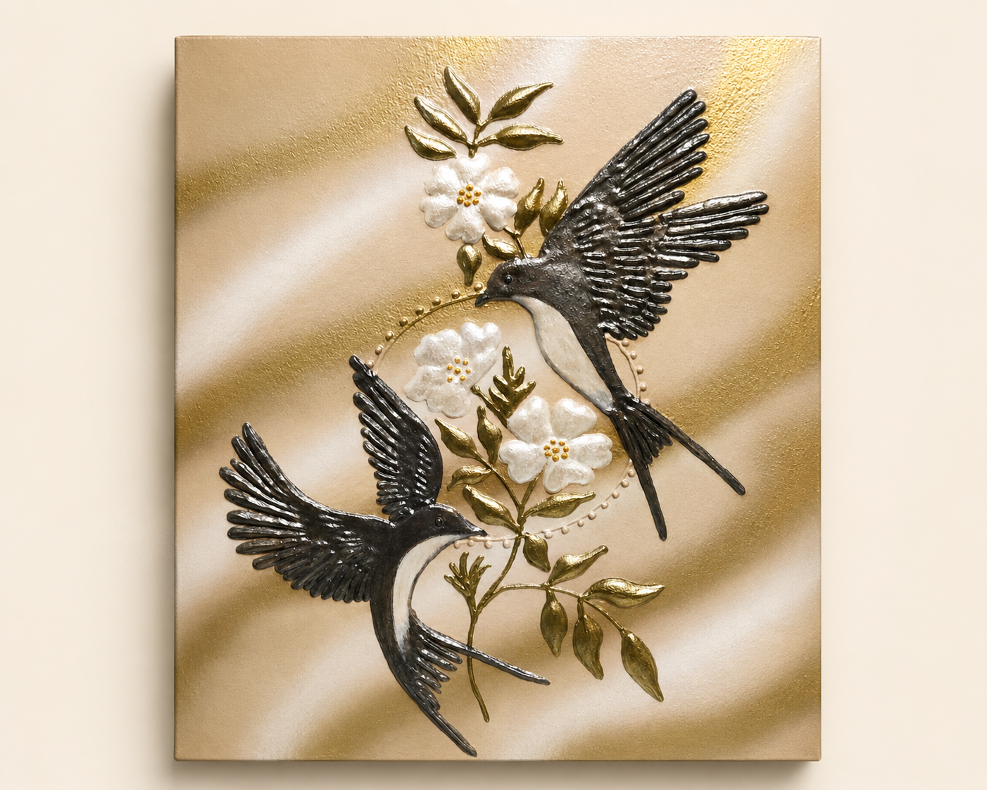 ARMONÍA - Obra original en relieve de Nicoleta Filip Art