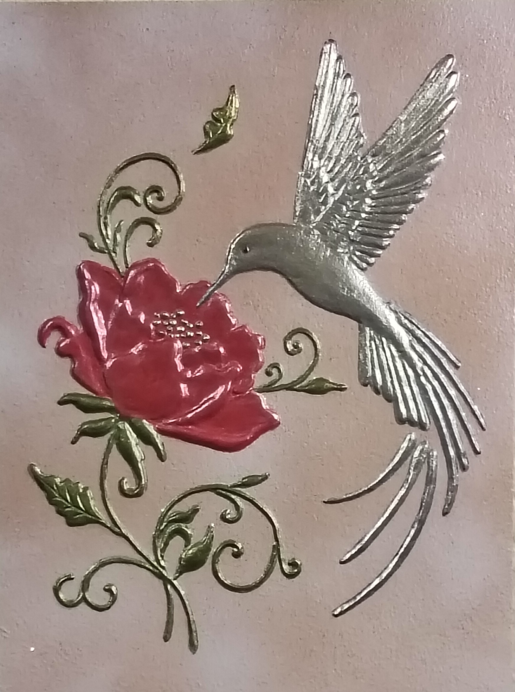 COLIBRI - Obra original de Nicoleta Filip Art
