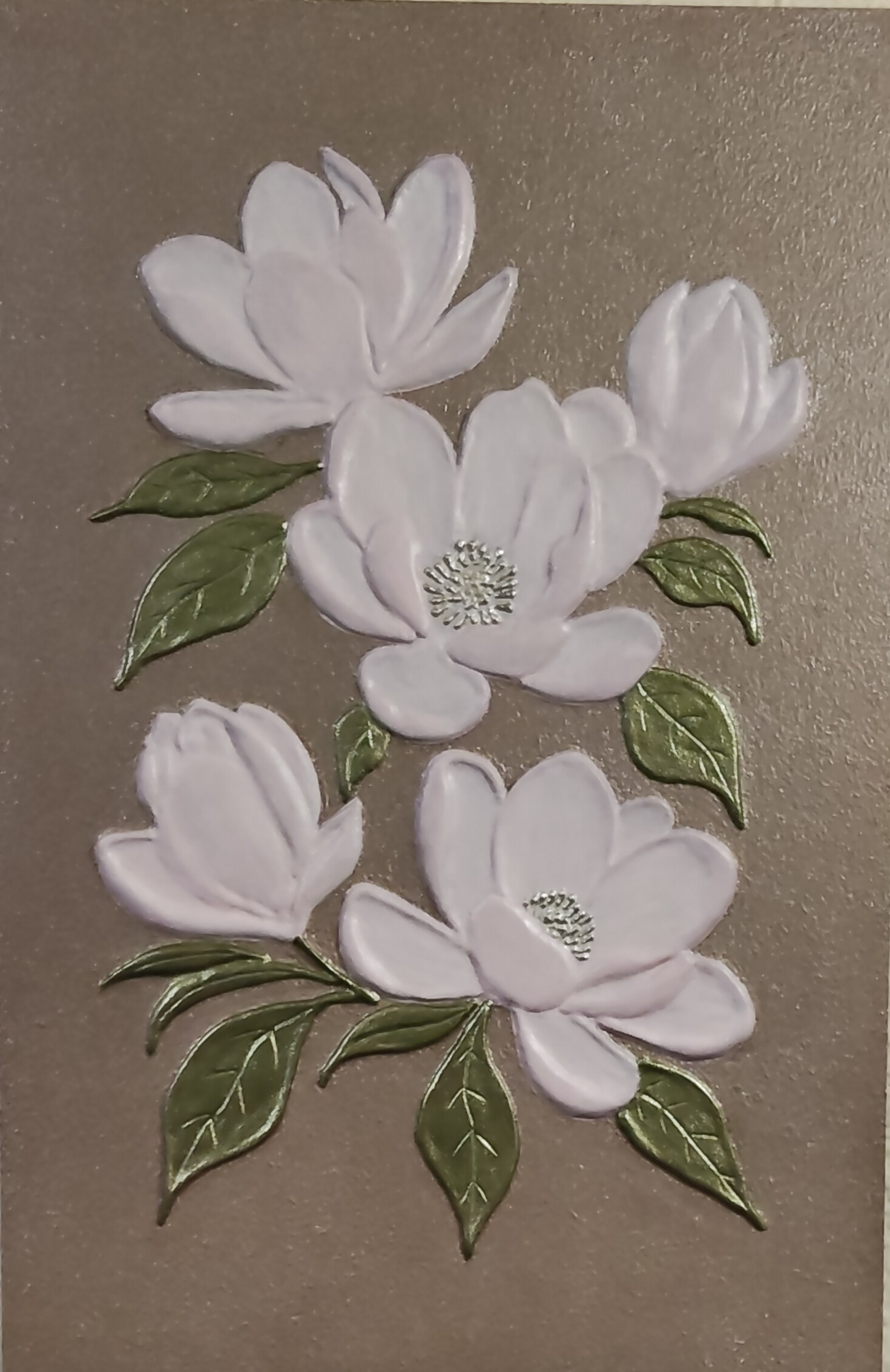 MAGNOLIAS2 - Obra original de Nicoleta Filip Art