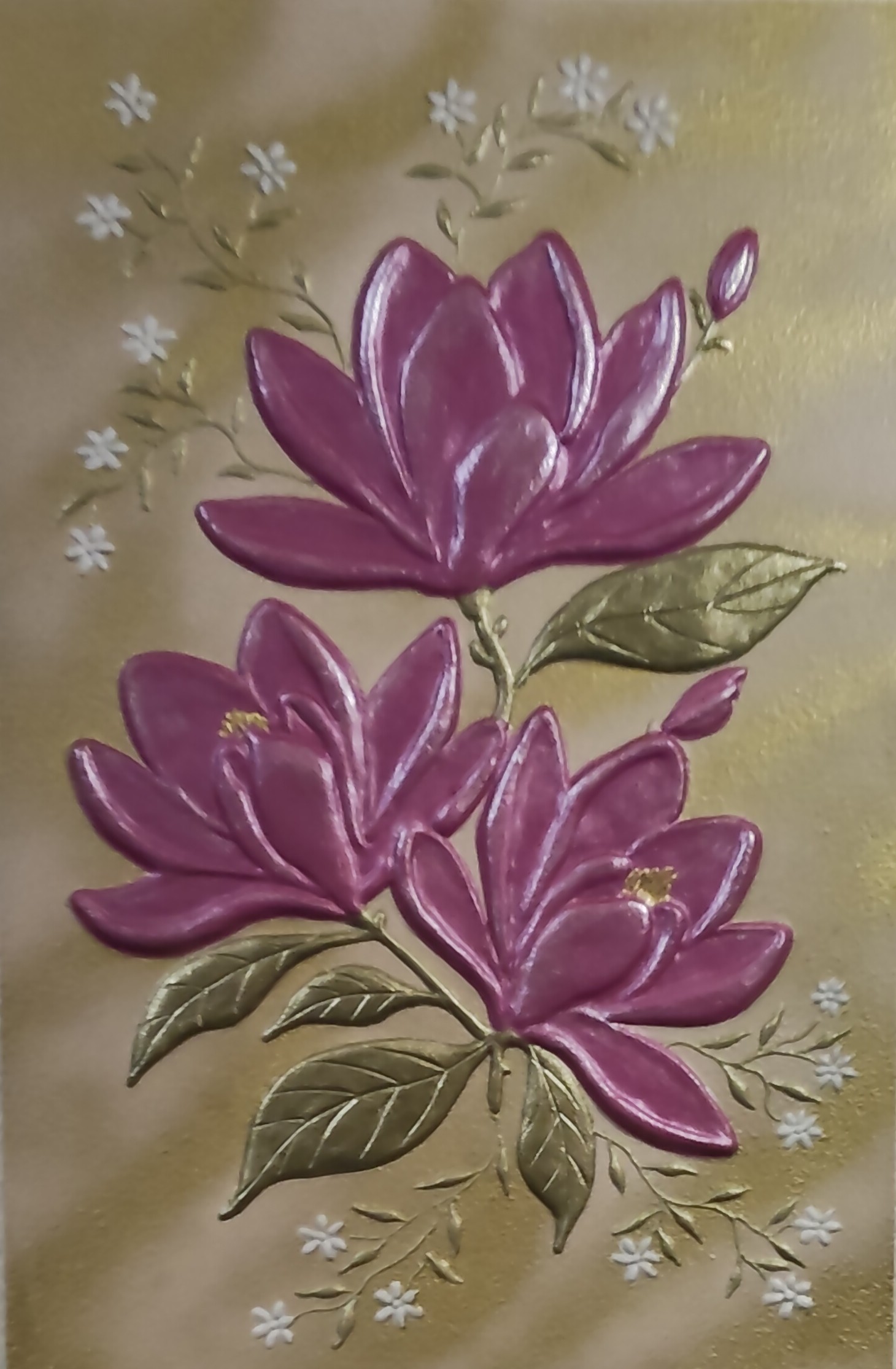 MAGNOLIAS3 - Obra original de Nicoleta Filip Art