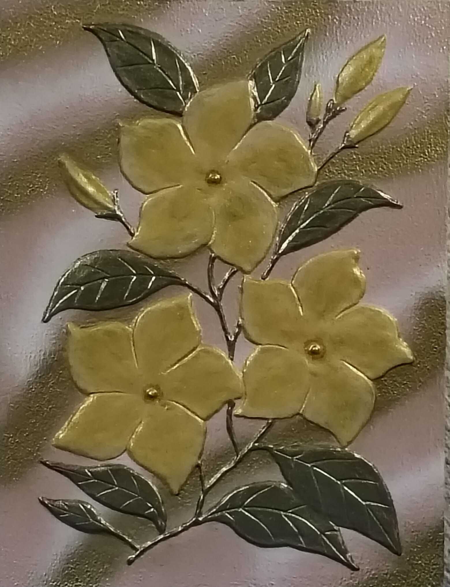 MOTIVO FLORAL - Obra original de Nicoleta Filip Art