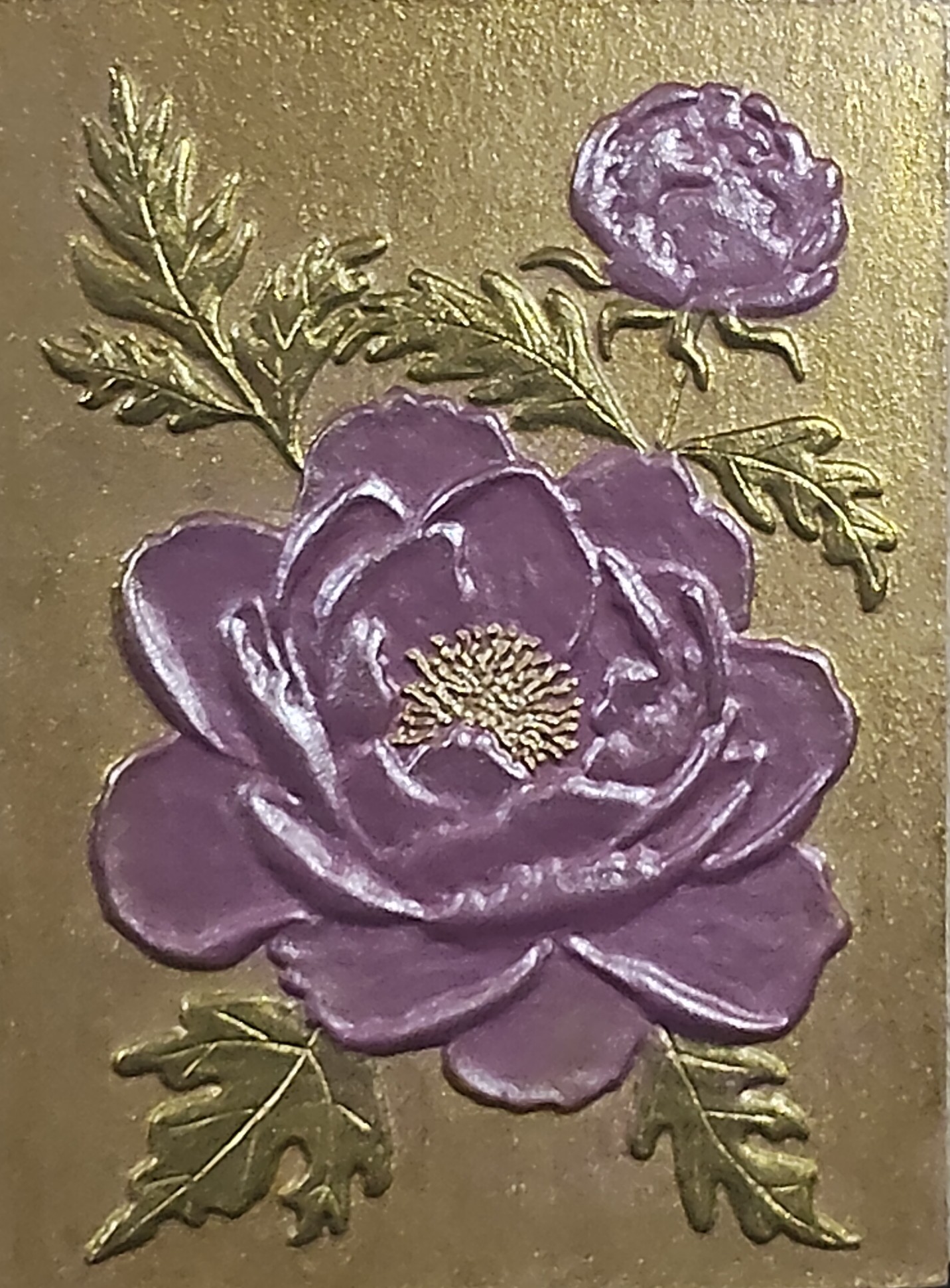 PEONIA - Obra original de Nicoleta Filip Art